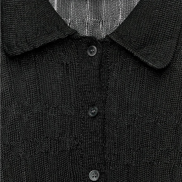 ZARA new collection size L metallic top NEW COLLECTION - Picture 2 of 11